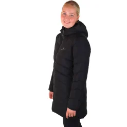 2117 of Sweden Anneberg, vinterfrakke, dame, sort