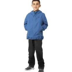 2117 of Sweden Jacks, regnjakke, junior, blå