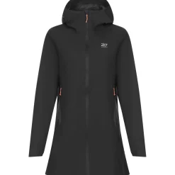 2117 of Sweden Markitta 2.5l, regnfrakke, dame, sort