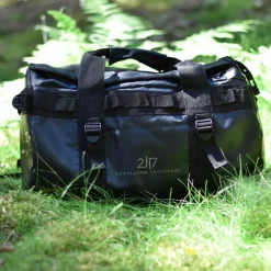 2117 of Sweden Tarpaulin duffel bag, 60L, sort