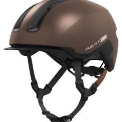Abus Hud-Y, cykelhjelm, brun