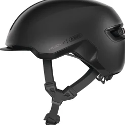 Abus Hud-Y, cykelhjelm, mat sort
