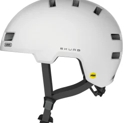Abus Skurb MIPS, cykelhjelm, mat hvid
