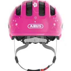 Abus Smiley 3.0, cykelhjelm, junior, pink butterfly