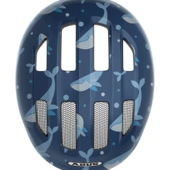 Abus Smiley 3.0, cykelhjelm, junior, blue whale