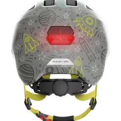 ABUS Smiley 3.0 LED, cykelhjelm, grå