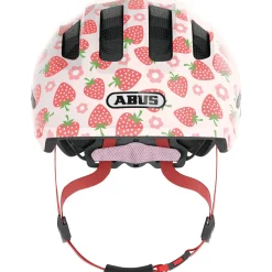 Abus Smiley 3.0 LED, cykelhjelm, junior, rose strawberry