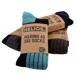 Accezzi Fodvarmer/Helios Merino One 60 sæt, unisex, lyseblå