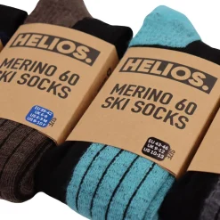 Accezzi Fodvarmer/Helios Merino One 60 sæt, unisex, lyseblå