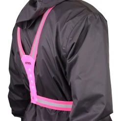 Accezzi LED refleksvest, pink