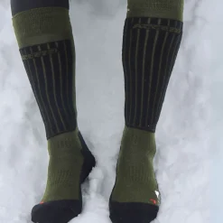 Accezzi Merino 80, skistrømper, grøn