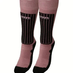 Accezzi Merino 50, skistrømper, dame, 2 par, lyserød