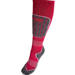 Accezzi Merino 20, skistrømper, junior, rød