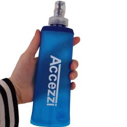Accezzi Soft Bottle, drikkedunk, 250 ml, blå