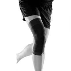 Bauerfeind Sports Compression Knee Support, knæbandage, sort