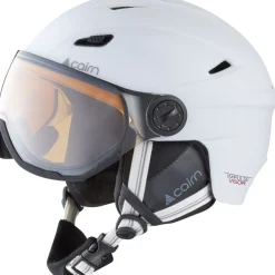 Cairn Impulse Visor Photochromic, skihjelm med visir, mat hvid