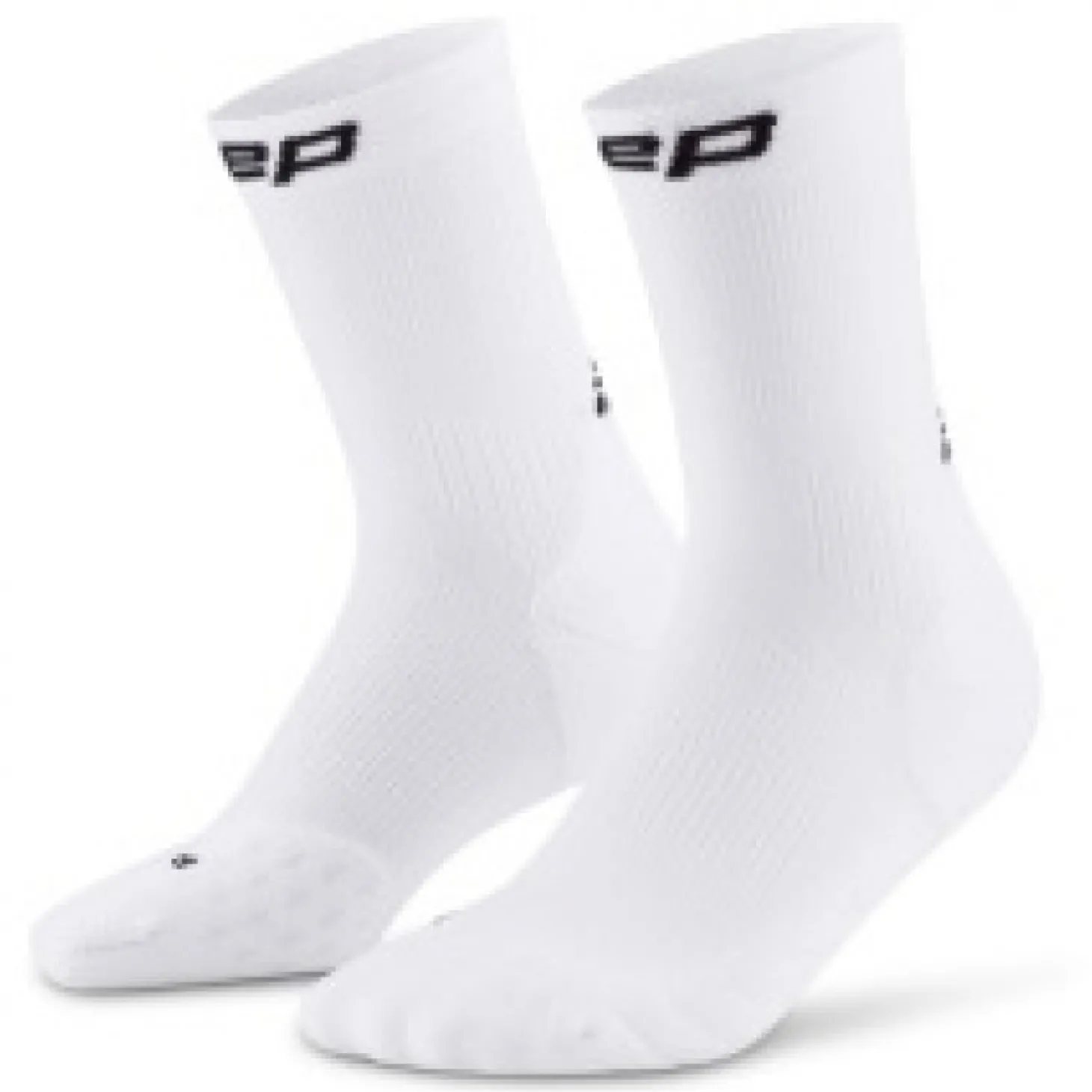 CEP Core Run Socks Mid Cut 5.0, løbestrømper, herre, hvid