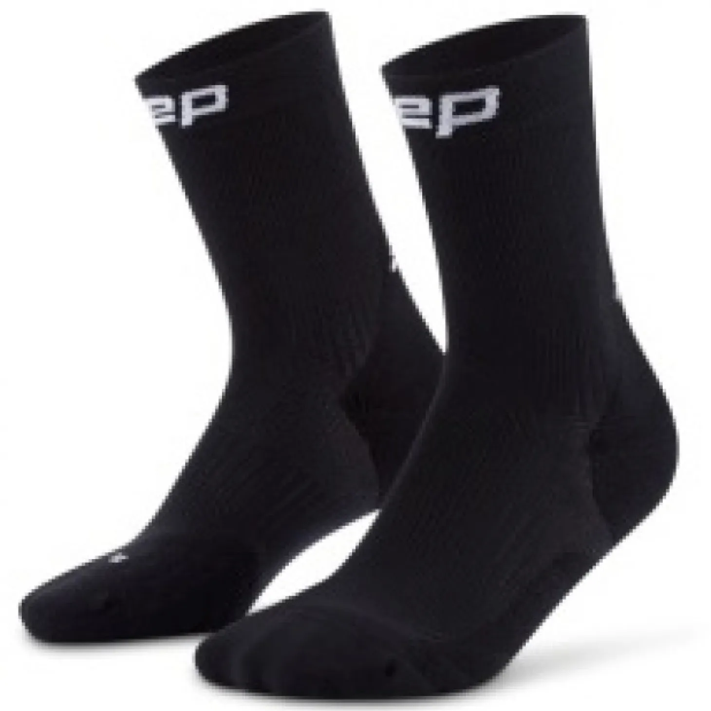 CEP Core Run Socks Mid Cut 5.0, løbestrømper, herre, sort