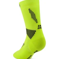 CEP Core Run Socks Mid Cut 5.0, løbestrømper, herre, lime