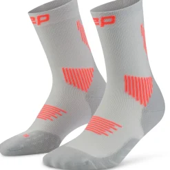 CEP Core Run Socks Mid Cut 5.0, løbestrømper, dame, grå