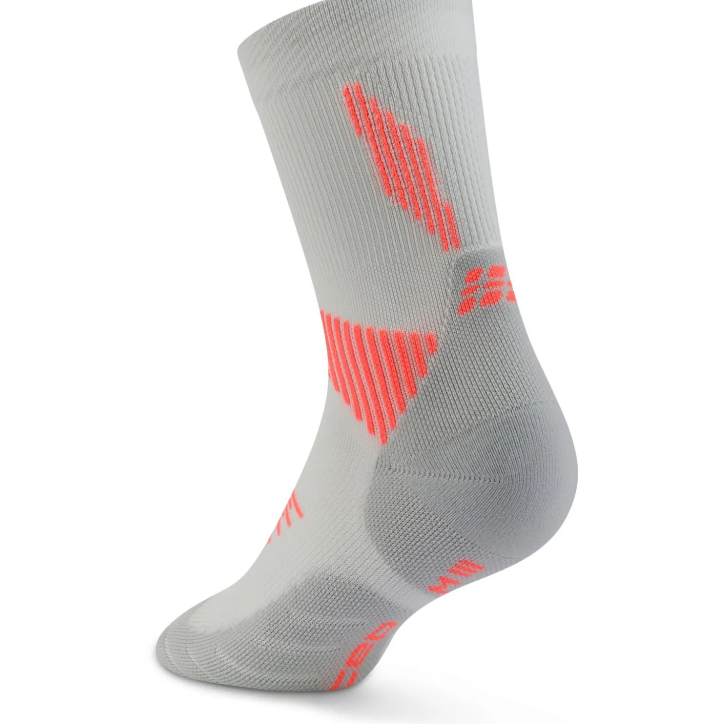CEP Core Run Socks Mid Cut 5.0, løbestrømper, dame, grå