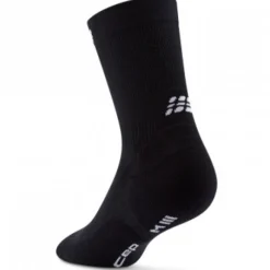CEP Core Run Socks Mid Cut 5.0, løbestrømper, dame, sort