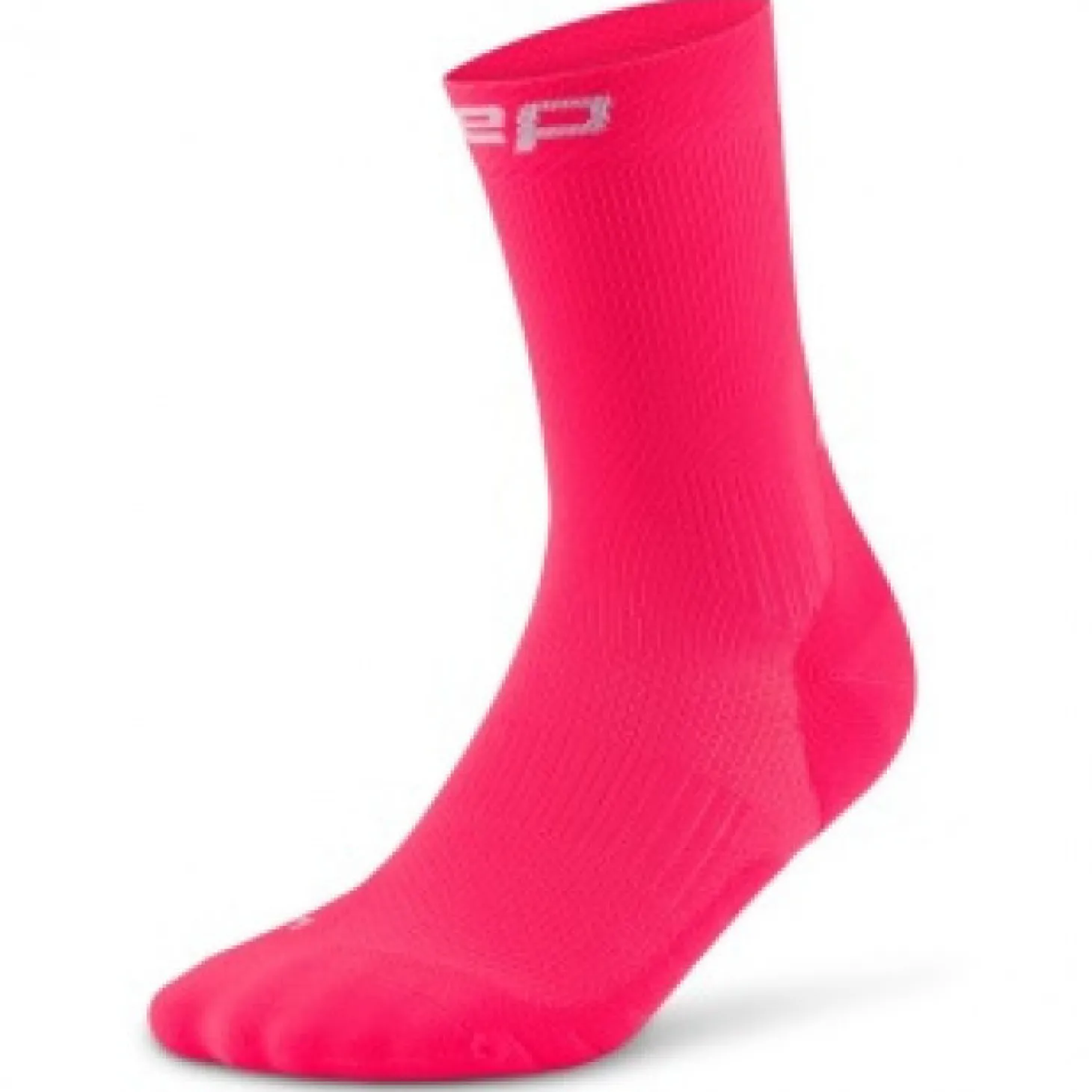CEP Core Run Socks Mid Cut 5.0, løbestrømper, dame, pink