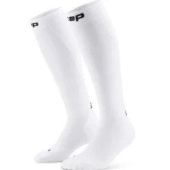 CEP Core Run Socks Tall 5.0, løbestrømper, dame, hvid