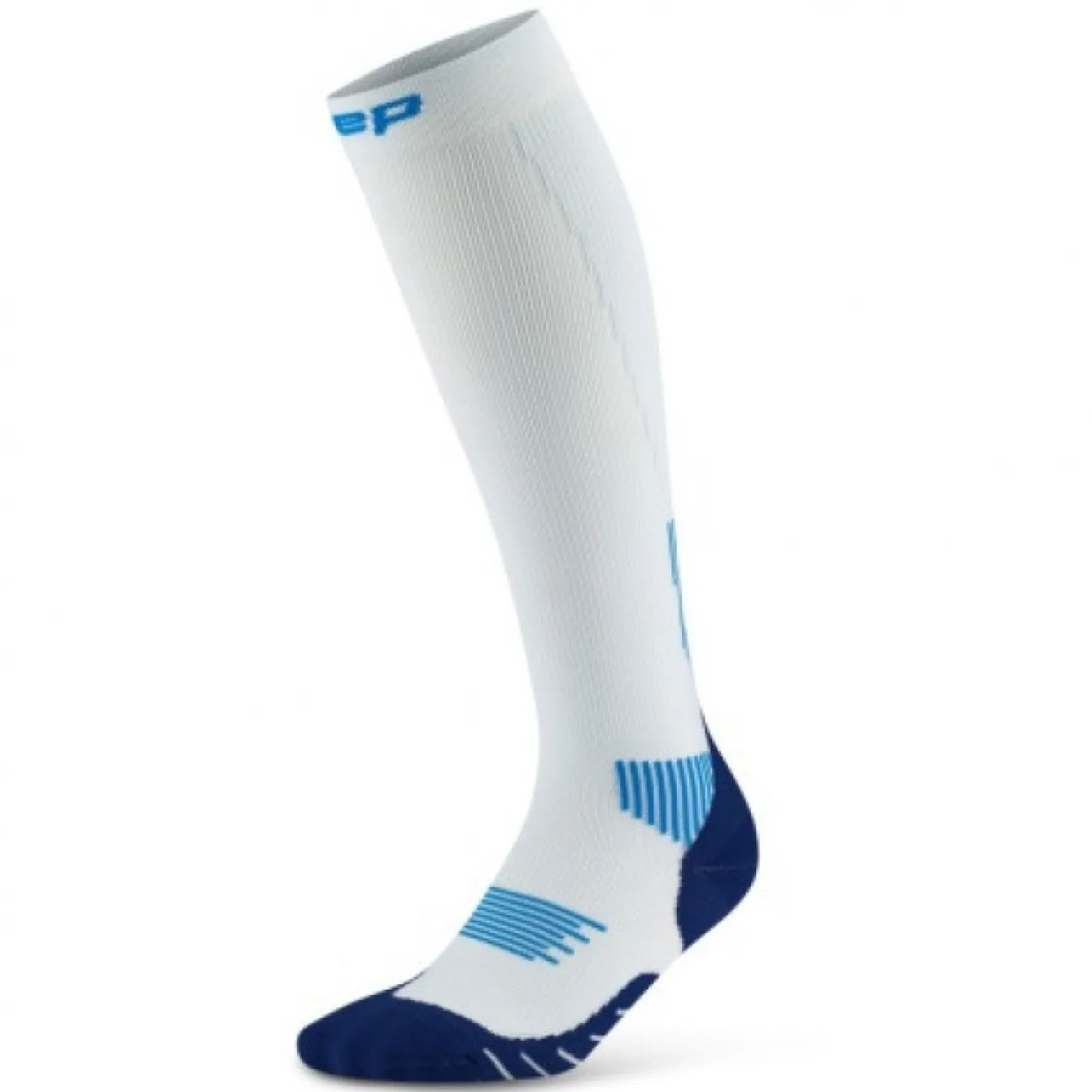 CEP Core Run Socks Tall 5.0, løbestrømper, dame, lyseblå