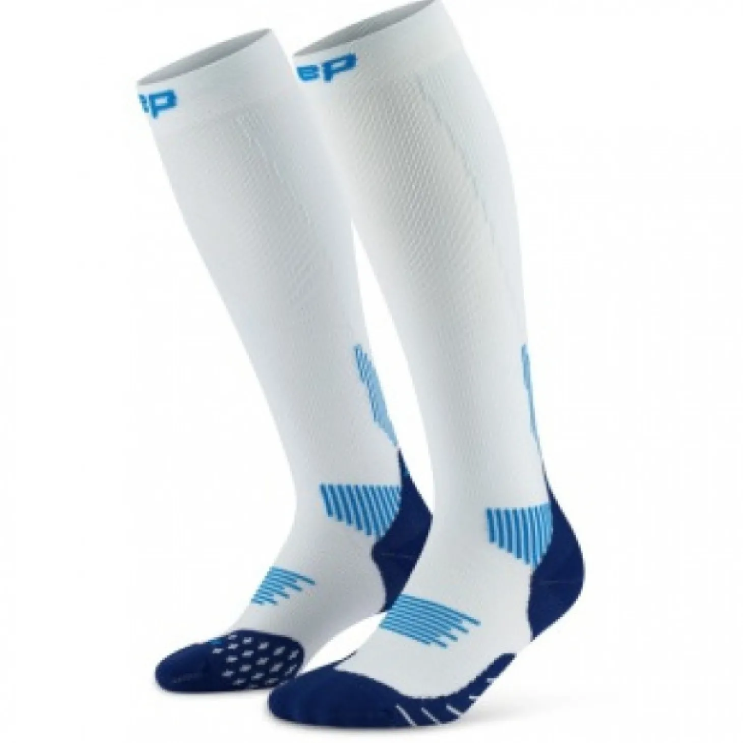 CEP Core Run Socks Tall 5.0, løbestrømper, dame, lyseblå