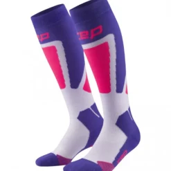 CEP Ski Thermo Socks Tall 4.0, skistrømper, dame, lilla
