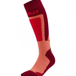 CEP Ski Thermo Socks Tall 4.0, skistrømper, herre, rød