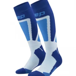 CEP Ski Thermo Socks Tall 4.0, skistrømper, dame, blå