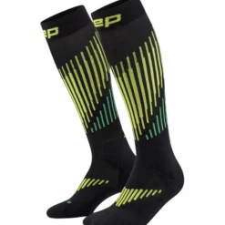 CEP Ski Touring Merino Socks Tall 3.0, skistrømper, dame, sort