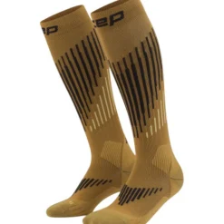 CEP Ski Touring Merino Socks Tall 3.0, skistrømper, herre, brun