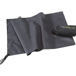 Cocoon Towel Ultralight,60x30cm, Microfiber Håndklæde, manatee grey