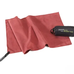 Cocoon Towel Ultralight,120x60cm, Microfiber Håndklæde, marsala red