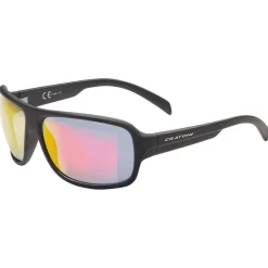 Cratoni C-Ice NXT Photochromic Clear W/O Mirror, solbriller, sort