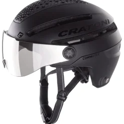 Cratoni Commuter, cykelhjelm, sort