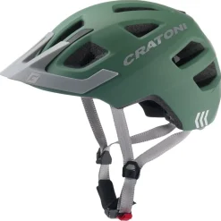 Cratoni Maxster Pro, cykelhjelm, mat grøn