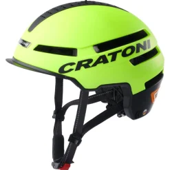 Cratoni Smartride 1.2, cykelhjelm, mat sort