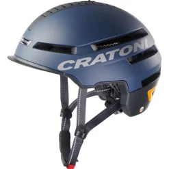 Cratoni Smartride 1.2, cykelhjelm, mat sort