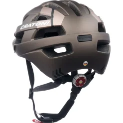 Cratoni Velo-X, cykelhjelm, mat brun