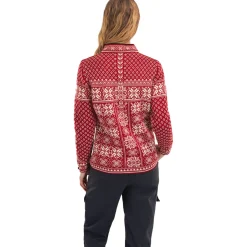 Dale of Norway Peace, sweater, dame, rød