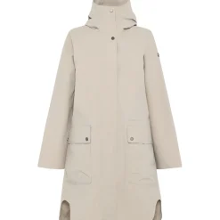 Didriksons Adria, regnfrakke, dame, clay beige