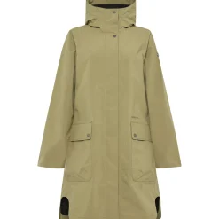 Didriksons Adria, regnfrakke, dame, olive green