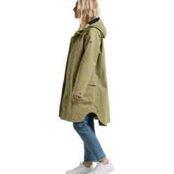 Didriksons Adria, regnfrakke, dame, olive green