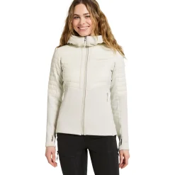 Didriksons Annema, isolerende jakke, dame, shell white