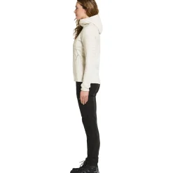 Didriksons Annema, isolerende jakke, dame, shell white