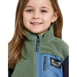 Didriksons Anten, fleecejakke, junior, lysegrøn